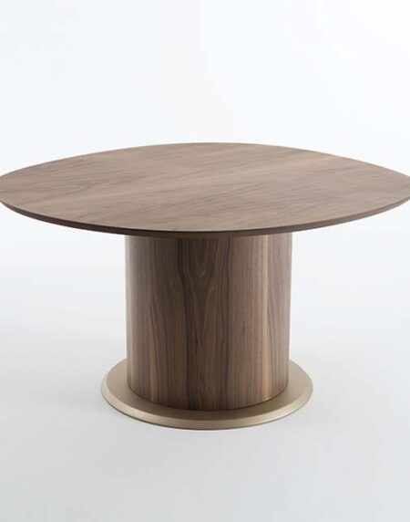 Mesa de jantar Arbor arredondada