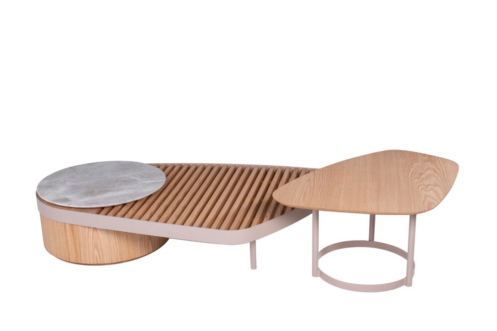 Conjunto Mesa de Centro Fluid